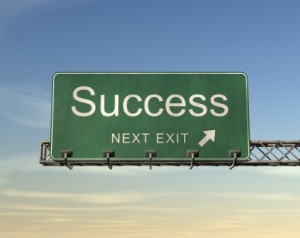 Success sign