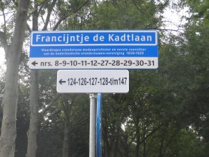 Francijntje de Kadtlaan in Vlaardingen, the Netherlands