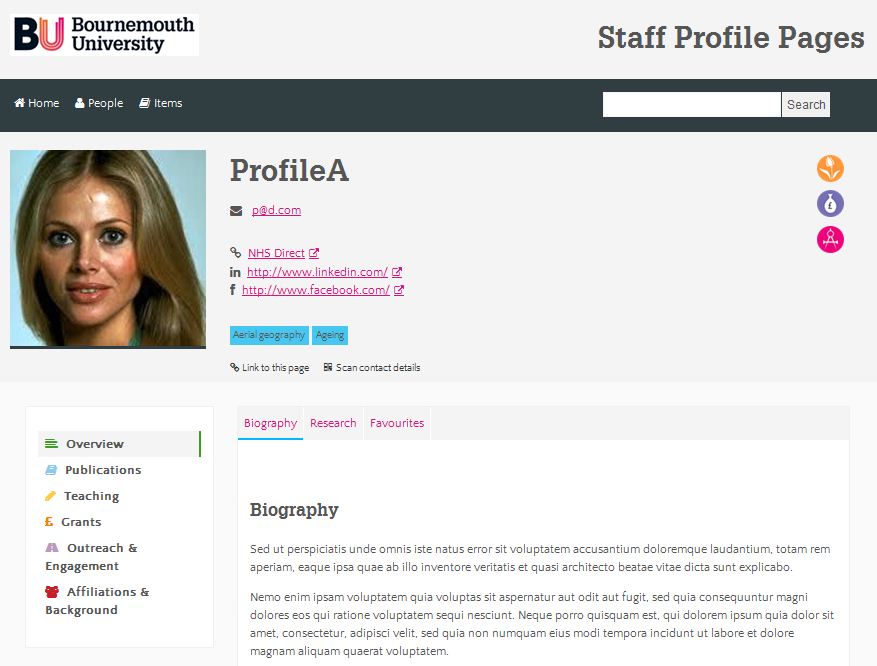 BU Research Blog Coming Soon New Staff Profile Pages Bournemouth 