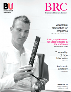 Front cover of Bournemouth Research Chronicle 2012