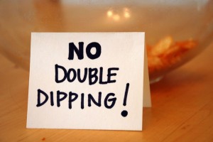no double dipping