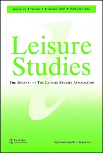 leisure studies journal