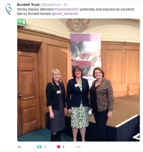 Dementia2020 Shirley Baines with Jane and Joanne
