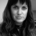 Black and white profile image of Janice Denegri-Knott